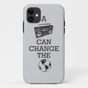 Coques Pour iPhone Boombox peut changer le monde