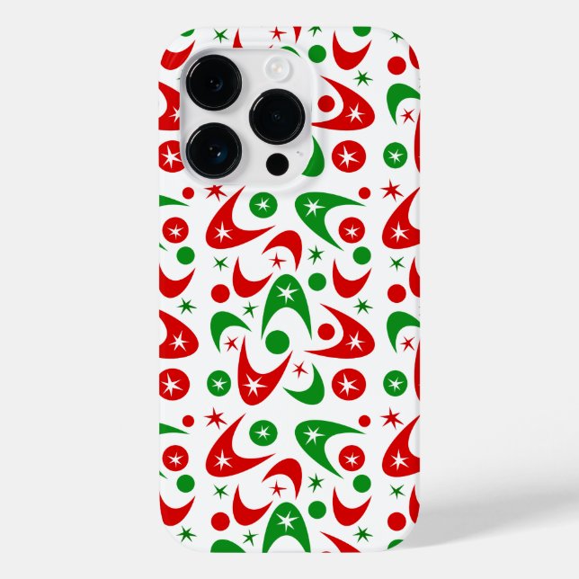 Coques Case-Mate iPhone Boomerangs de Noël (Verso)