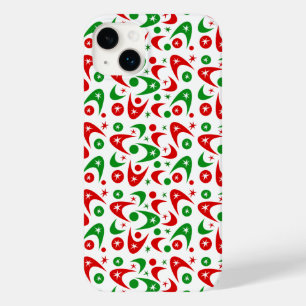 Coque Case-Mate iPhone Boomerangs de Noël rétro