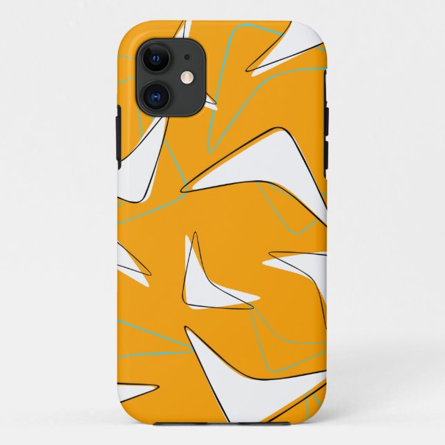 Coques Case-Mate iPhone Boomerangs rétro (Dos)