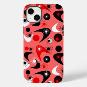 Coque Pour iPhone 14 Plus Boomerangs Rétro & Starbursts