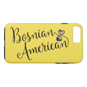 Etui iPhone Case-Mate Bosniaque Américain Entwin Hearts Cellulaire Cas
