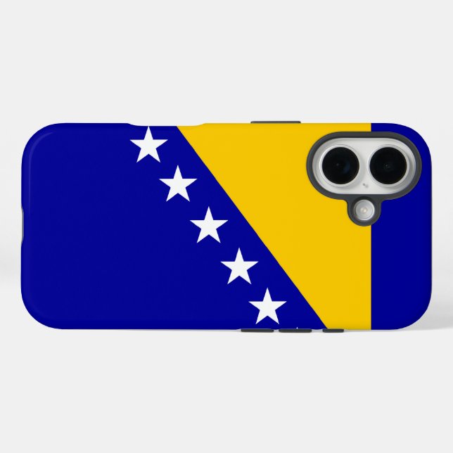 Coques Case-Mate iPhone Bosnie-Herzégovine (Verso (horizontal))