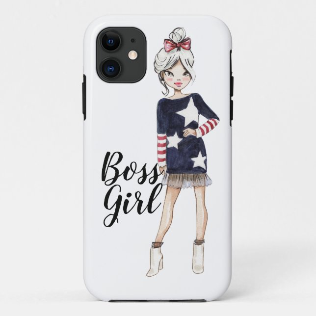 Coques Case-Mate iPhone Boss Girl I téléphone case (Dos)