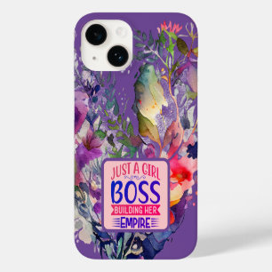 Coque Case-Mate iPhone Boss Motif Fleur Whimsical