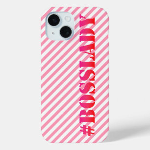 Coque Pour iPhone 15 #Bosslady - Citation Fun Girl