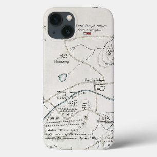 ETUI iPhone Case-Mate BOSTON-CONCORD MAP, 1775