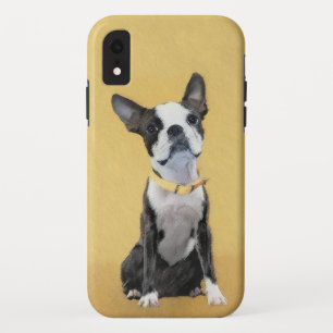 Case-Mate iPhone Case Boston Terrier Peinture - Cute Original Chien Art