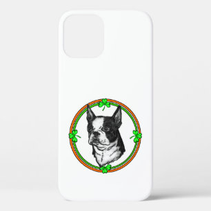 Coques Pour iPhone Boston Terrier St Patrick's Day