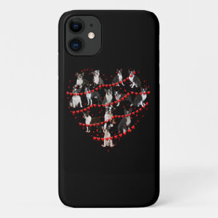 Case-Mate iPhone Case Boston Terrier Valentine's Day Red Heart