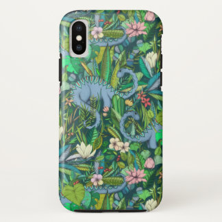 Case-Mate iPhone Case Botanique improbable avec des dinosaures -