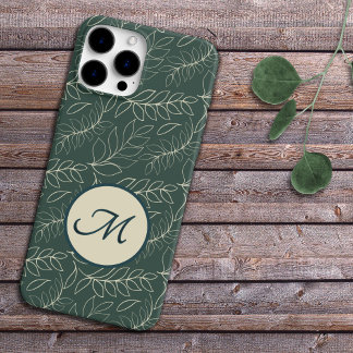 Coque Case-Mate iPhone Botanique monogramme