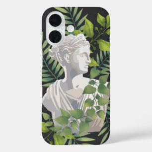 Coque Pour iPhone 16 Botanique néo-classique - Poussière gréco-romaine