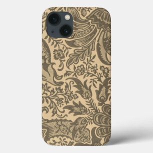Case-Mate iPhone Case Botanique Sépia Marron Vintage William Morris