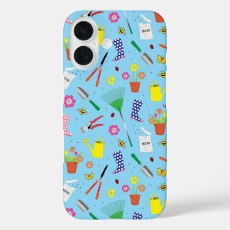 Coque Pour iPhone 16 Botaniste horticulteur jardinier Motif coloré