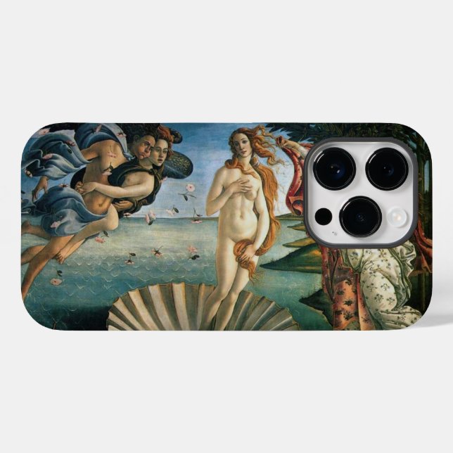 Coques Case-Mate iPhone Botticelli naissance de Vénus (Verso (horizontal))