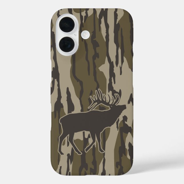 Coques Case-Mate iPhone Bottomland Camo Chasse Elk (Verso)