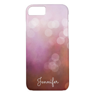 Coque Case-Mate Pour iPhone Bouche d'aquarelle rose girly délicate personnalis
