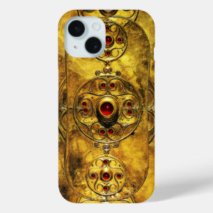 COQUE Case-Mate iPhone BOUCLIER ANTIQUE CELTIQUE AVEC PIERRES DE GEM RUBY