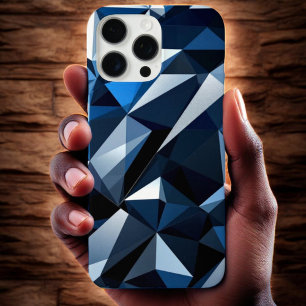 Coque iPhone 16 Pro Max Bouclier Azure triangulaire pour iPhone