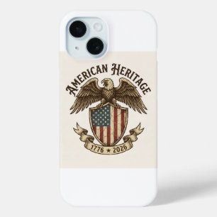 Coque Case-Mate iPhone Bouclier de l'aigle américain vintage 2026 Semiqui
