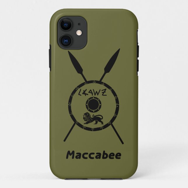 Coques Case-Mate iPhone Bouclier Maccabee Soumis Et Voies (Dos)