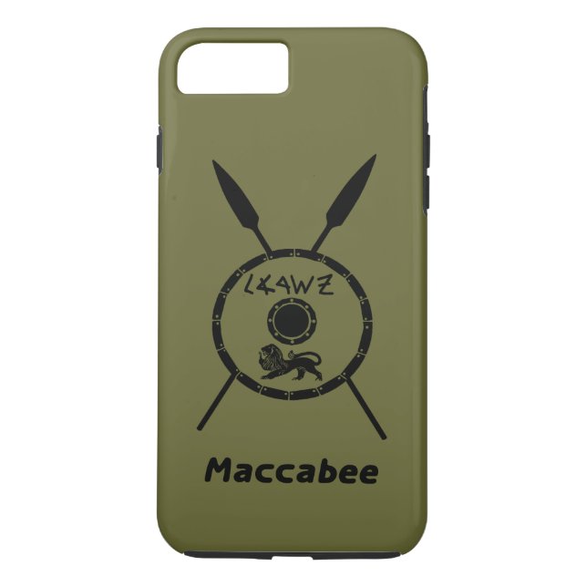 Coques Case-Mate iPhone Bouclier Maccabee Soumis Et Voies (Dos)