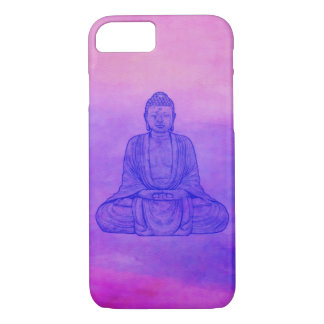 Coque Case-Mate iPhone Bouddha assis sur la lessive aquarelle