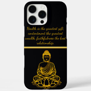 Coque iPhone 16 Pro Max Bouddha en Lotus Pose
