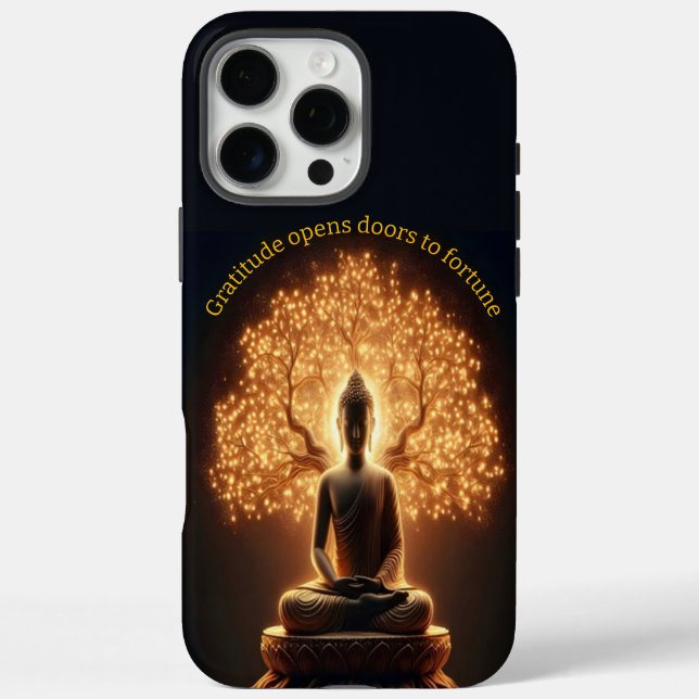 Coques Case-Mate iPhone Bouddha méditant sous un arbre (Verso)