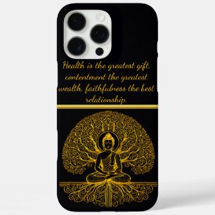 Coque iPhone 16 Pro Max Bouddha sous arbre sacré