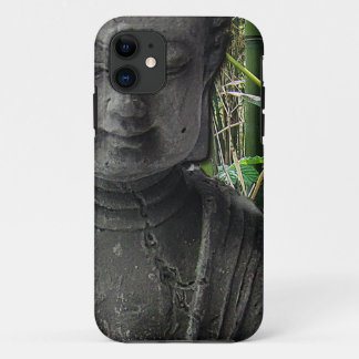 Coque iPhone 11 Bouddha with bamboo