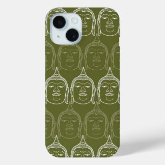 Coque Pour iPhone 15 Bouddha Zen Art Spirituel Asiatique Motif d'art mo