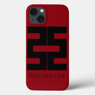 Etui iPhone 13 Bouddhisme : Double hache