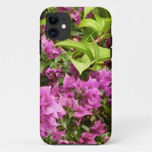 Coque Case-Mate iPhone Bougainvillées tropicales violettes