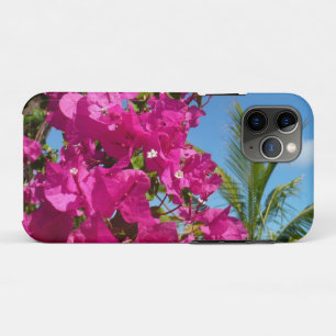 Coque Case-Mate iPhone Bougainvilliers et palmiers paysage tropical