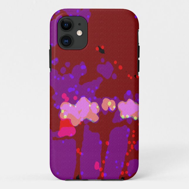 Coques Case-Mate iPhone Bougainvilliers totalement Abstraits (Dos)