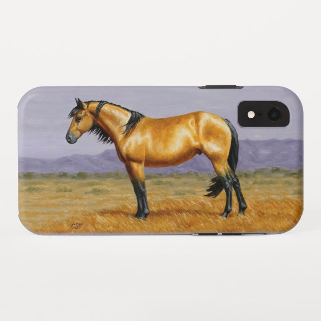 Coques Case-Mate iPhone Bouksin Cheval sauvage Stallion Mustang (Dos (Horizontal))