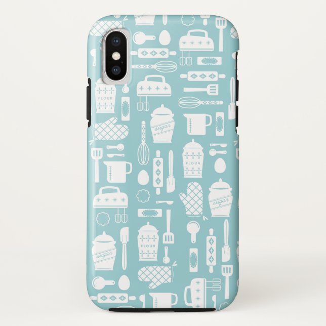 Coques Case-Mate iPhone Boulangerie bleue (Dos)
