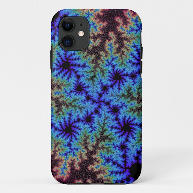 Coques Case-Mate iPhone Boule de Bourgogne et Bleu (Dos)