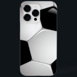 Coque Pour Pour iPhone 14 Pro Max Boule de football<br><div class="desc">Idéal pour le joueur de football, le fan de football ou l'entraîneur d'équipe de football, un design sportif amusant avec une image rapprochée d'une balle de football en noir et blanc traditionnel. D'autres combinaisons de couleurs sont disponibles dans notre magasin et nous accueillons des demandes personnalisées, contactez-nous par l'intermédiaire de...</div>