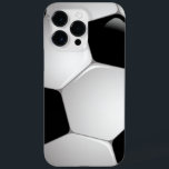 Coque Pour Pour iPhone 14 Pro Max Boule de football<br><div class="desc">Idéal pour le joueur de football, le fan de football ou l'entraîneur d'équipe de football, un design sportif amusant avec une image rapprochée d'une balle de football en noir et blanc traditionnel. D'autres combinaisons de couleurs sont disponibles dans notre magasin et nous accueillons des demandes personnalisées, contactez-nous par l'intermédiaire de...</div>