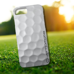 Etui iPhone Case-Mate Boule de golf avec texte personnalisé