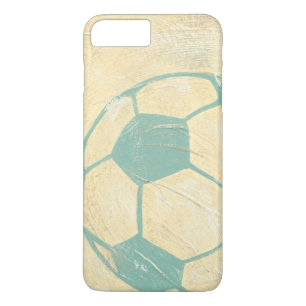 Case-Mate iPhone Case Boule de soccer bleu Pastel par Chariklia Zarris