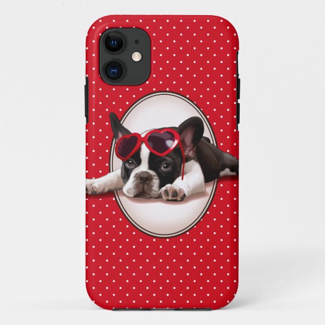 Coques Case-Mate iPhone Bouledogue français (Dos)