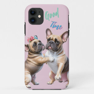 Case-Mate iPhone Case Bouledogue français amoureux Saint-Valentin