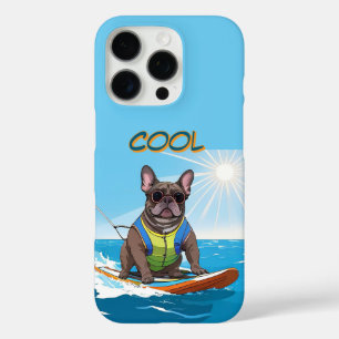 Coque iPhone 16 Pro Bouledogue français Cool French Bulldog