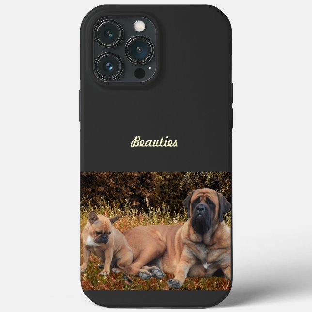 Coques Case-Mate iPhone Bouledogue français et Mastiff amis (Verso)