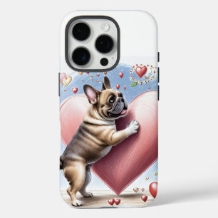 Coque iPhone 16 Pro Bouledogue français maladie de Hirschsprung French