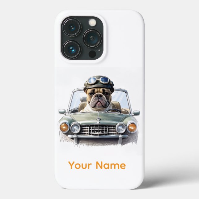 Coques Case-Mate iPhone Bouledogue français Oldtimer Bulldog Fête des père (Verso)
